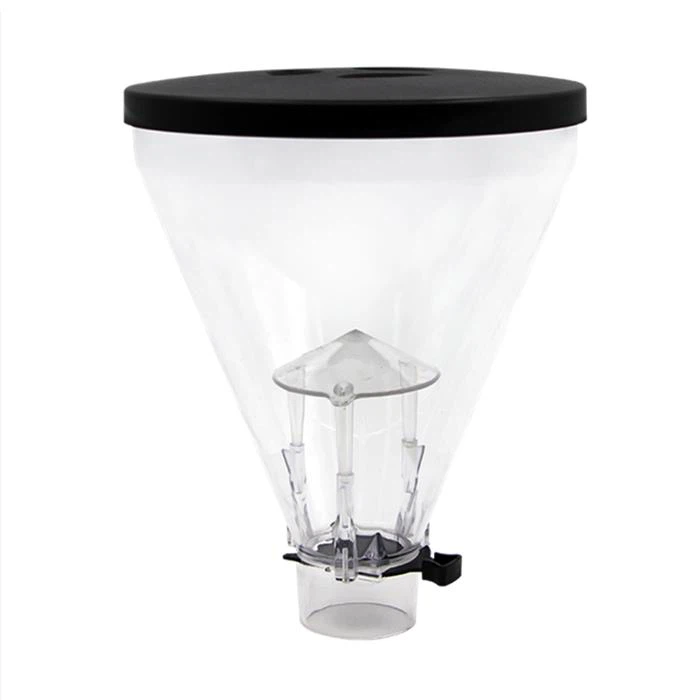 Funil automático do moedor da rebarba